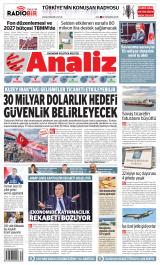 Analiz birinci sayfa