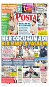 Posta birinci sayfa