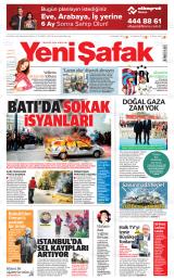 Yeni Şafak birinci sayfa